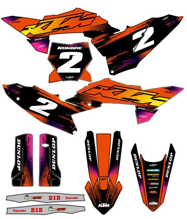 CALCOS KTM 7932