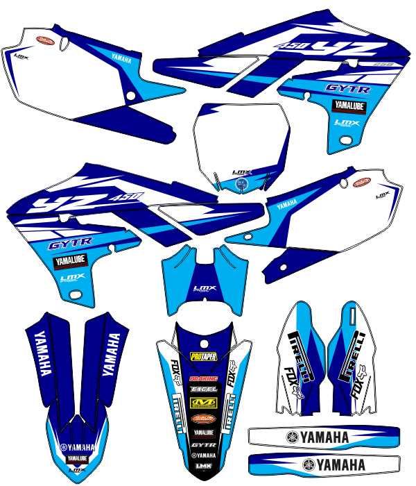 CALCOS YAMAHA YZF 3960