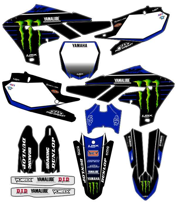 CALCOS YAMAHA YZF 3953
