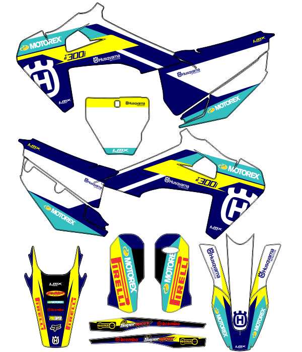 CALCOS HUSQVARNA HUSQ 6983