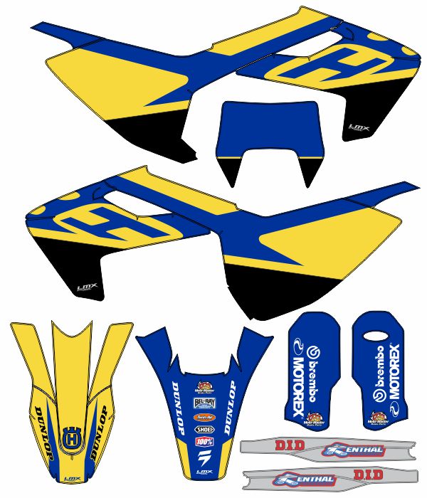 CALCOS HUSQVARNA HUSQ 6963