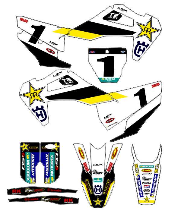 CALCOS HUSQVARNA HUSQ 6971