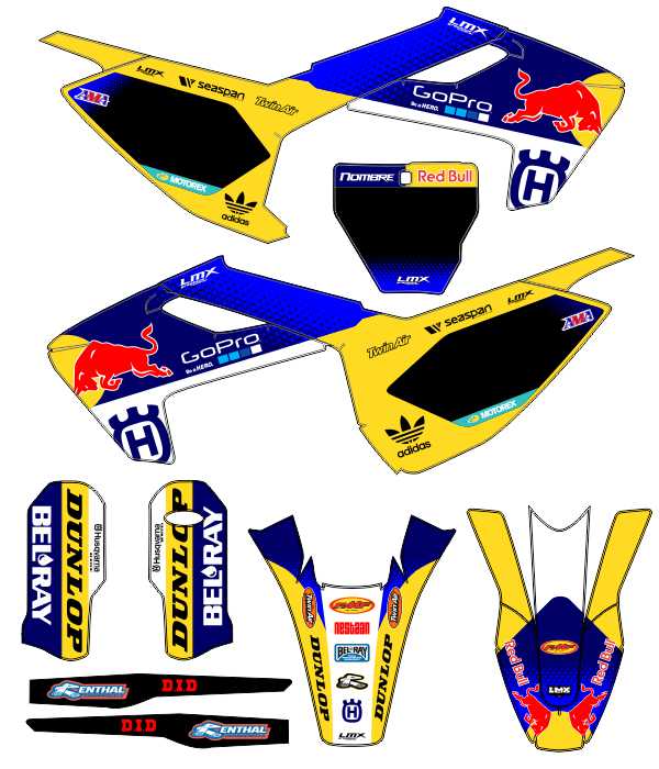 CALCOS HUSQVARNA HUSQ 6976