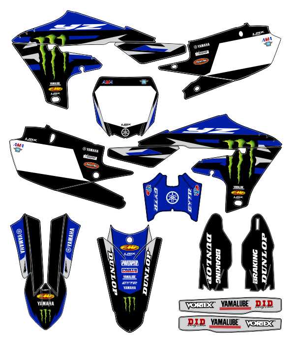CALCOS YAMAHA YZF 3946