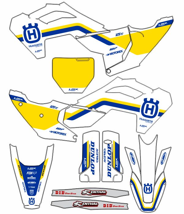 CALCOS HUSQVARNA HUSQ 6958