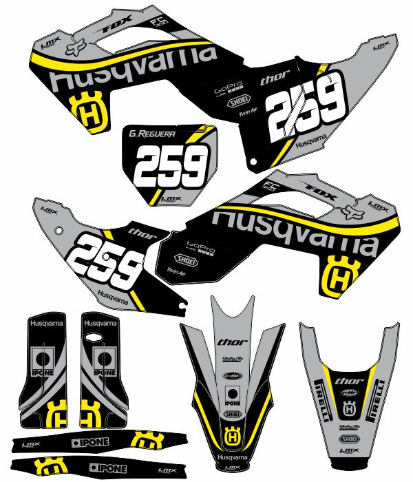 CALCOS HUSQVARNA HUSQ 6965