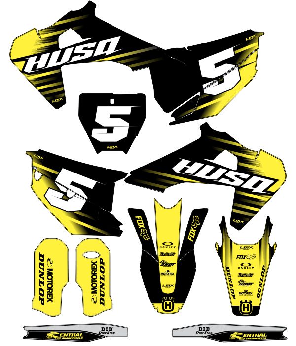 CALCOS HUSQVARNA HUSQ 6961