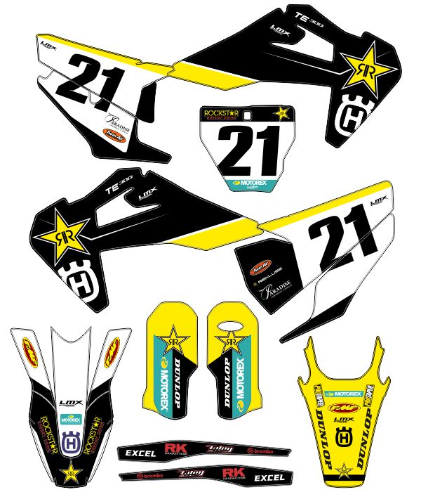 CALCOS HUSQVARNA HUSQ 6968