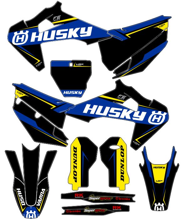 CALCOS HUSQVARNA HUSQ 6964