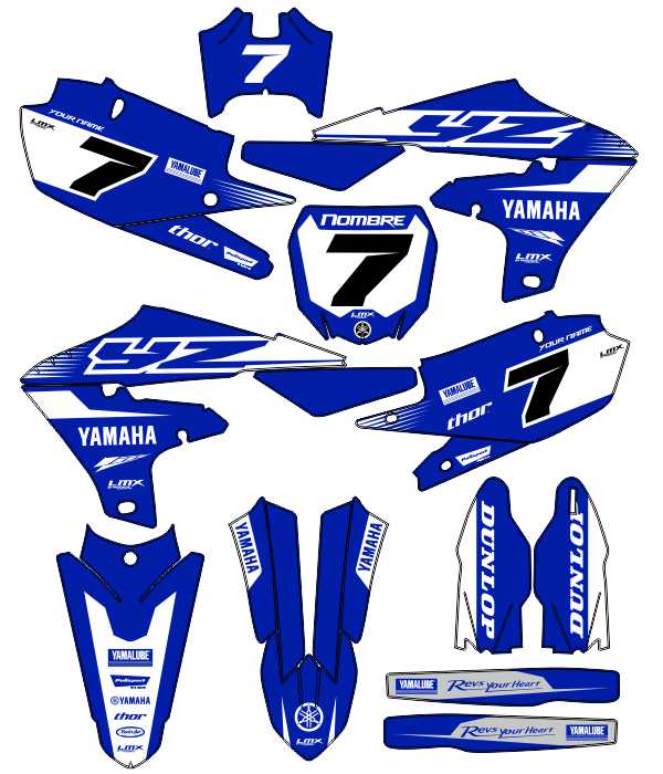 CALCOS YAMAHA YZF 3942