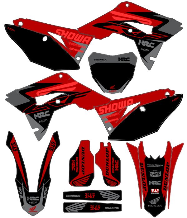 CALCOS HONDA CR 0866