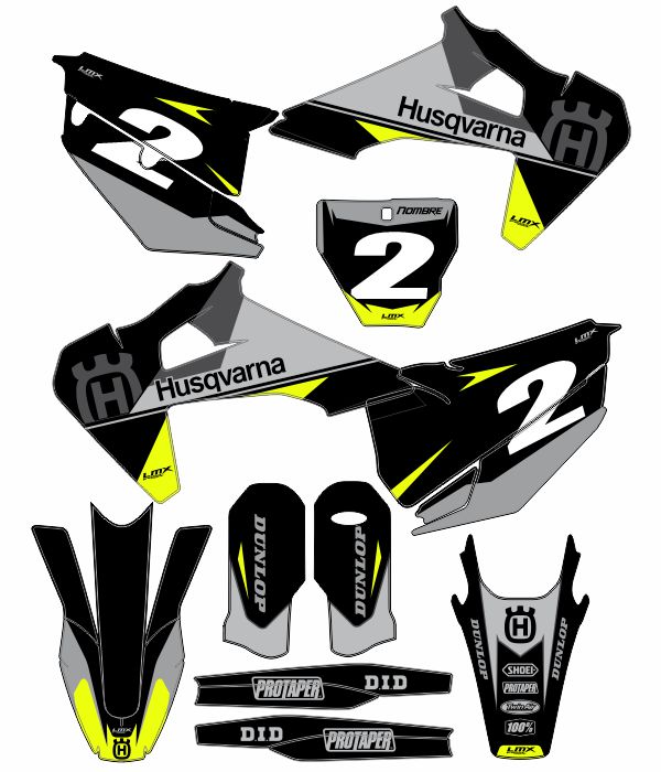 CALCOS HUSQVARNA HUSQ 6970