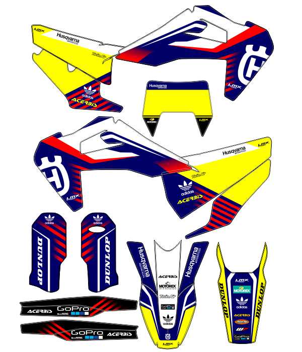 CALCOS HUSQVARNA HUSQ 6974