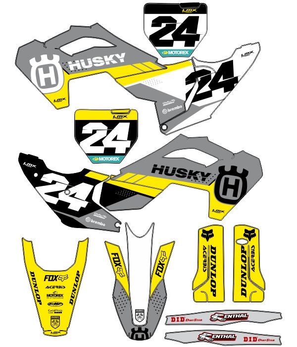 CALCOS HUSQVARNA HUSQ 6960